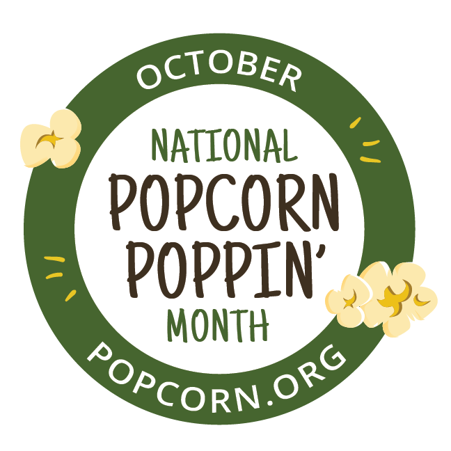 Popcorn Poppin' Month Badge