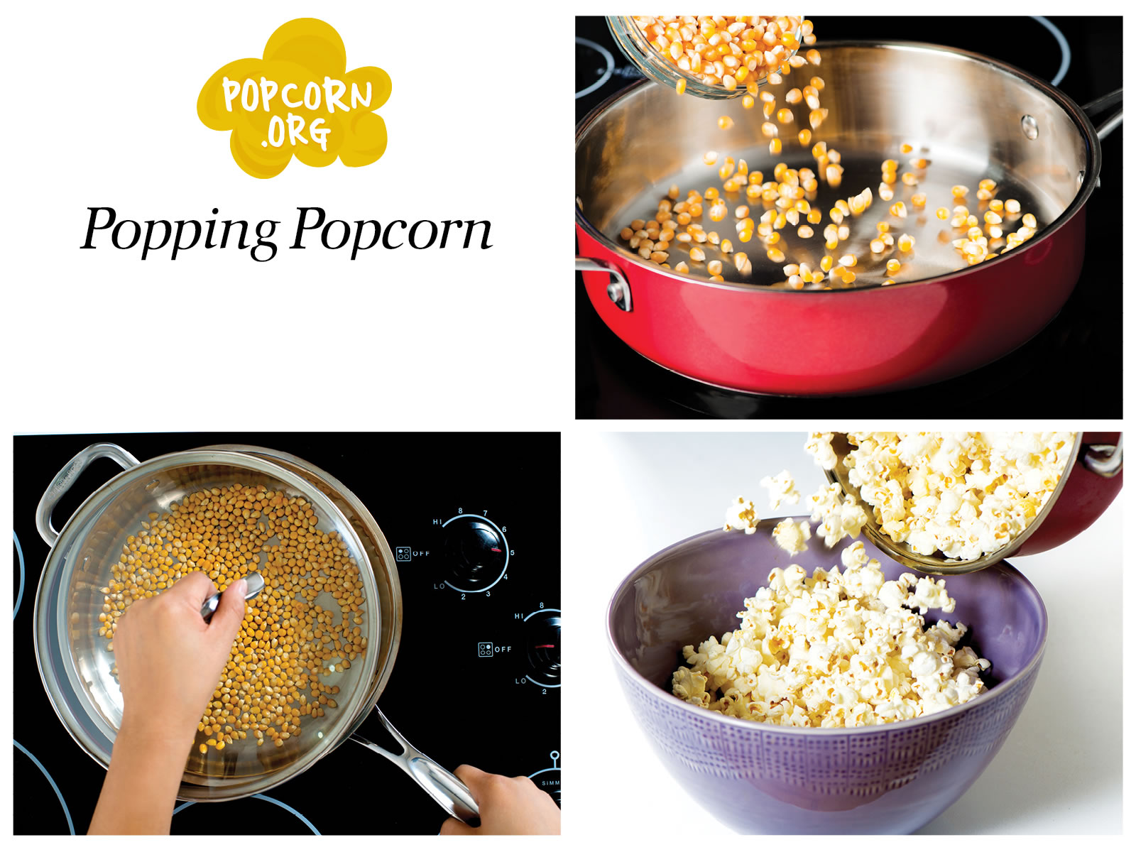 Popping Popcorn Infographic
